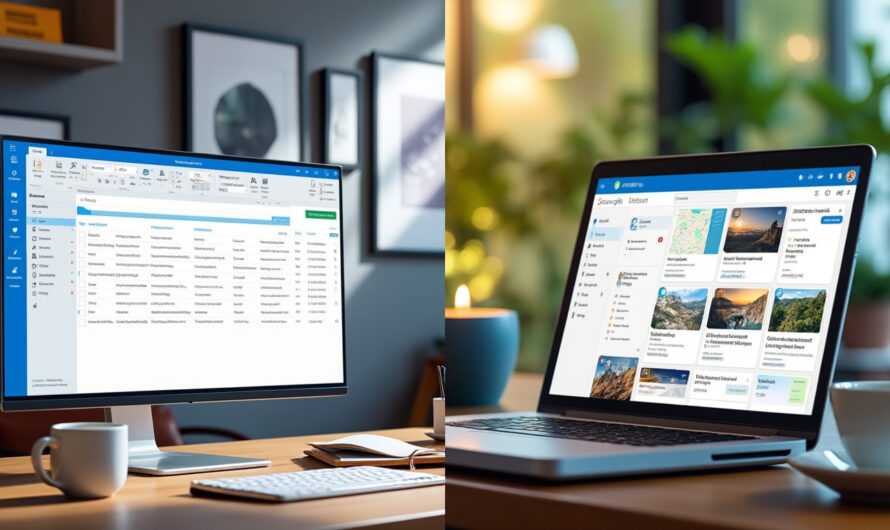 Microsoft Outlook vs Gmail: který emailový klient je efektivnější?